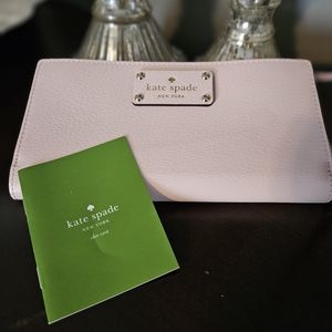 Kate Spade Pink Wristlet - Never Used